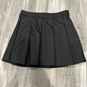 Zara Faux Leather Skirt